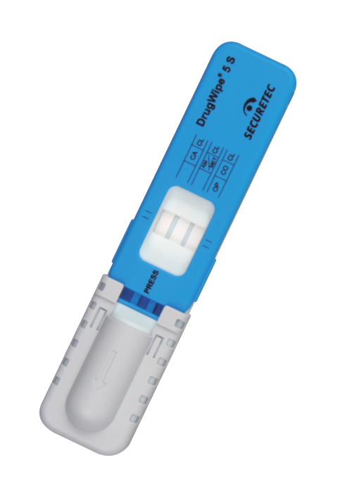 WIPEALYSER® ofrece una copia impresa de los resultados del Test de Drogas  DrugWipe®S